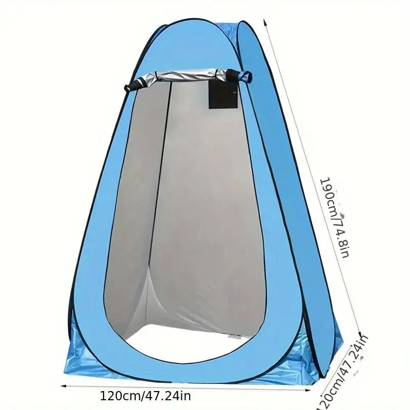 Portable Privacy Shower Tent Outdoor Waterproof Changing Room Shelter for Camping Hiking Beach Toilet Shower Bathroom - Lootquake