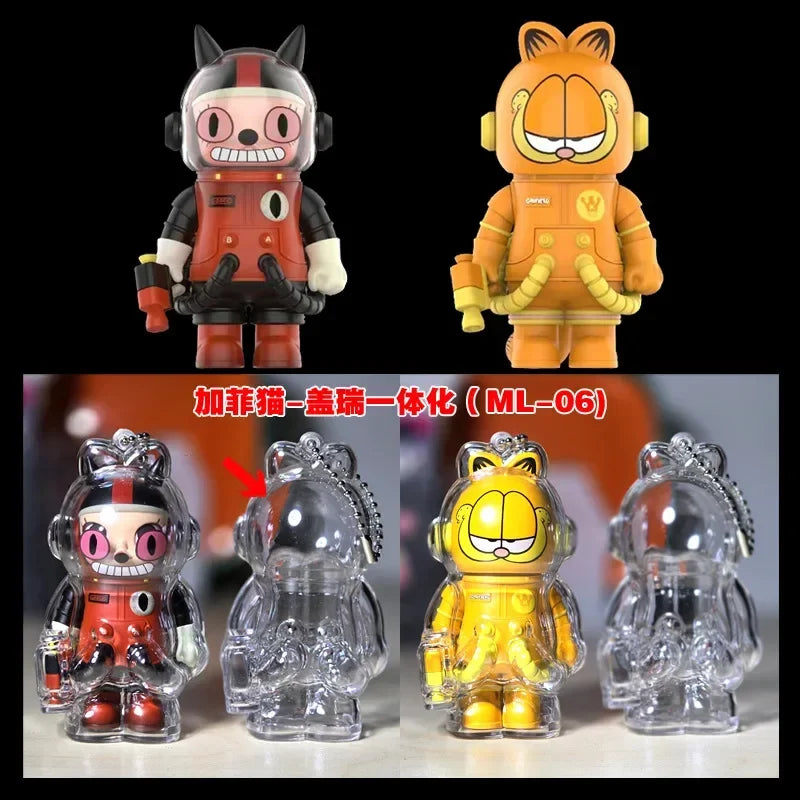 1pc Display Bag Case for molly100% 3rd generation transparent protective shell dust proof Dolls Storage Box no doll - Lootquake