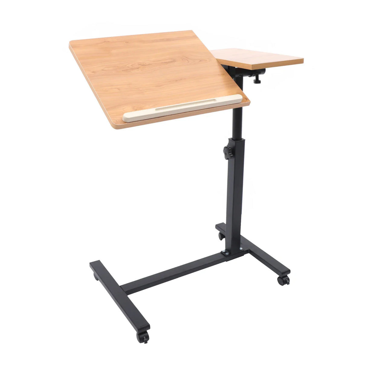 Adjustable Height Laptop Desk Rolling Cart Table Stand Movable Computer Table Sofa Side Tables