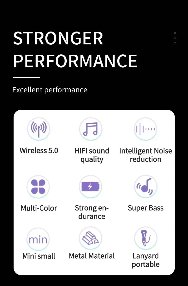 Mini altavoz Bluetooth con sonido HD y graves, el altavoz inalámbrico más pequeño para teléfono, PC y tableta con botón para selfies y función de llamada.