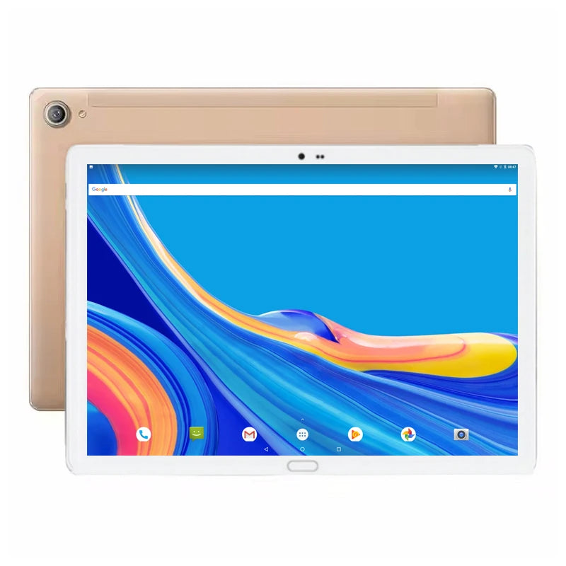 Tablette Android 8.0 M106 de 10,6 pouces, 4G, 2 Go de RAM, 32 Go de ROM, processeur MTK9797 Quad Core, double caméra, résolution 1920 x 1200 IPS, grande promotion 2024
