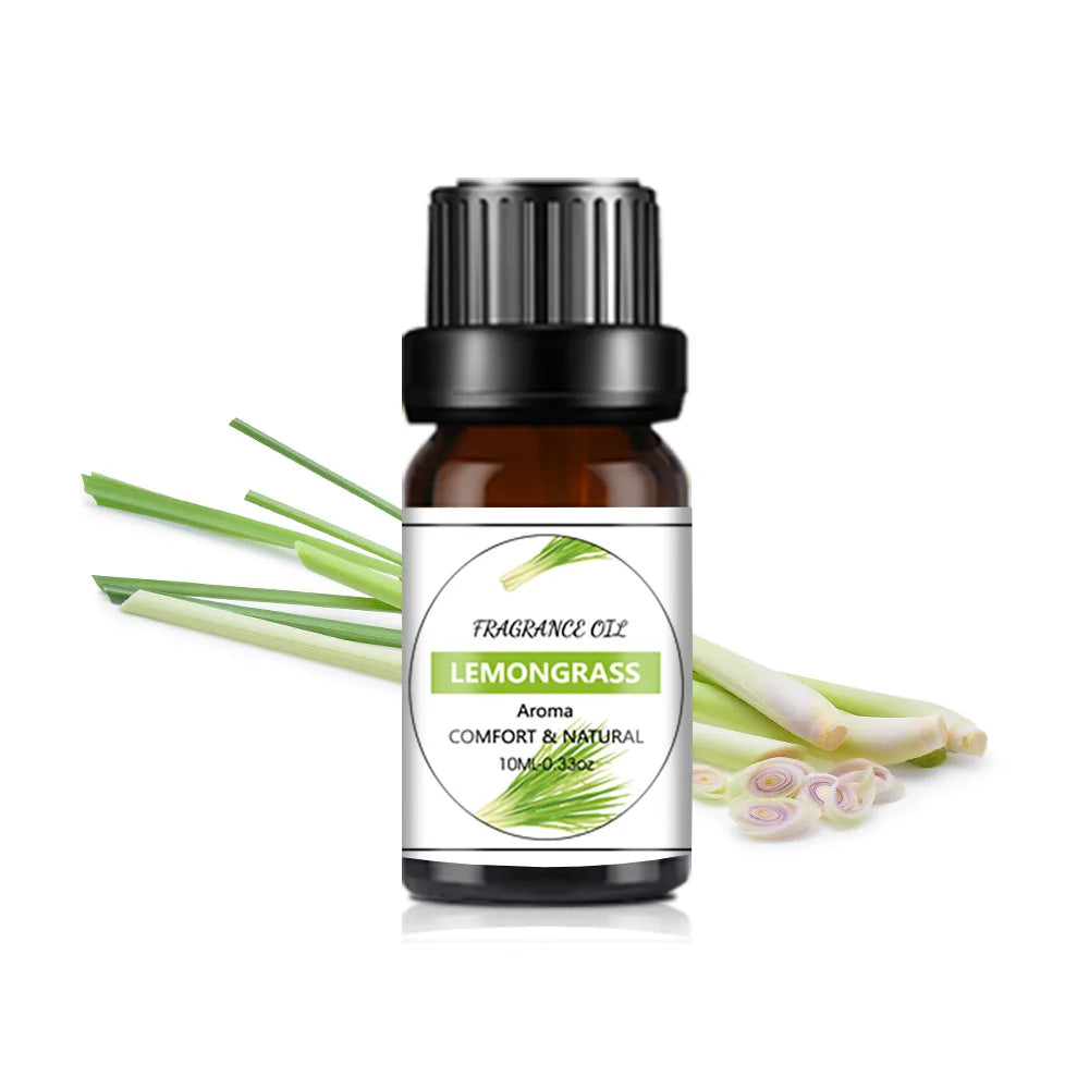 Aceite aromático de 10 ml para hacer velas de yeso, jabón, aromaterapia, 33 sabores, para difusor de spa, humidificador y sueño.