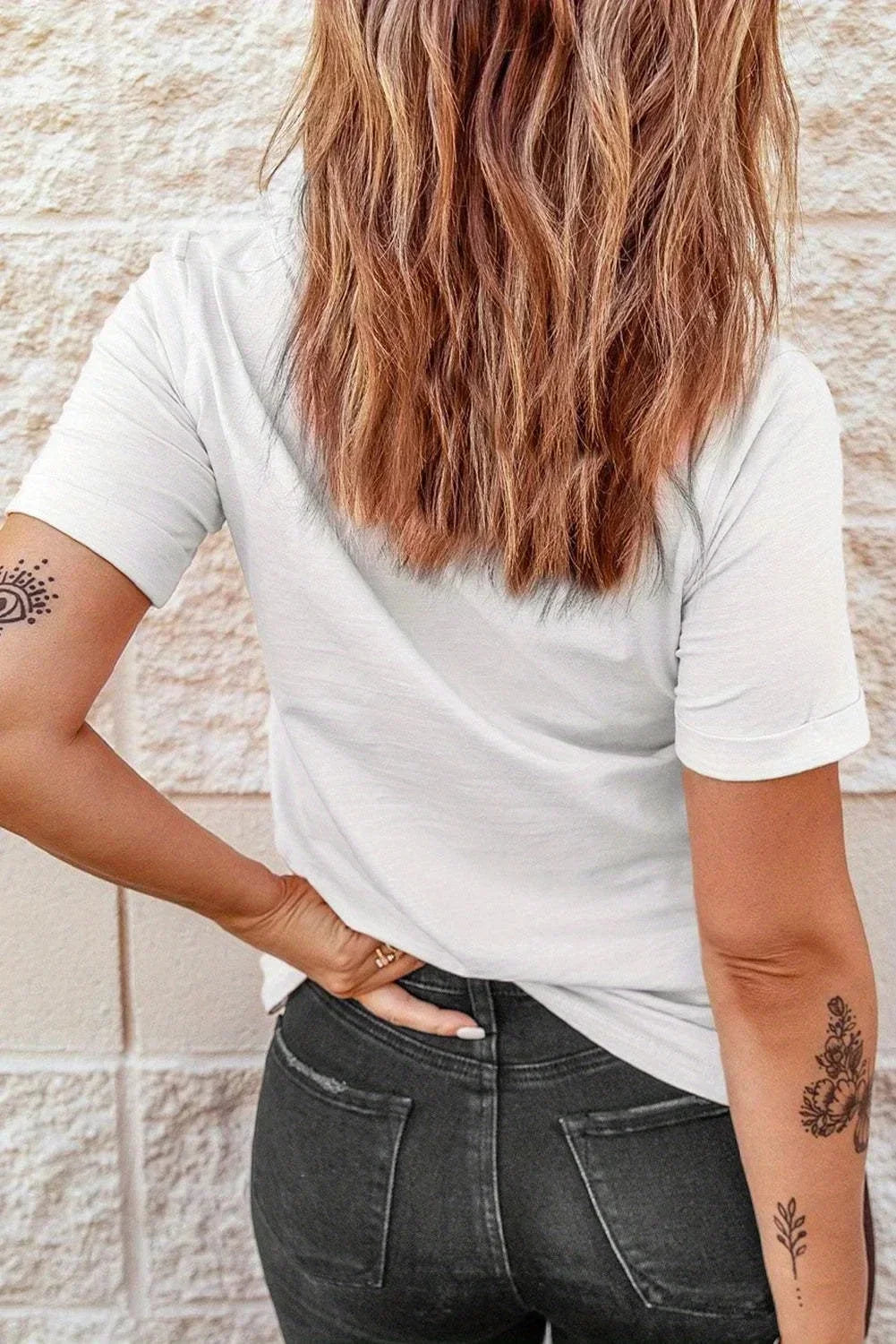 Casual Short Sleeve Outer Banks Print Crew Neck T-Shirt for Spring & Summer Women's Clothing Aesthetic Clothes Y2k Top Graphic - Lootquake