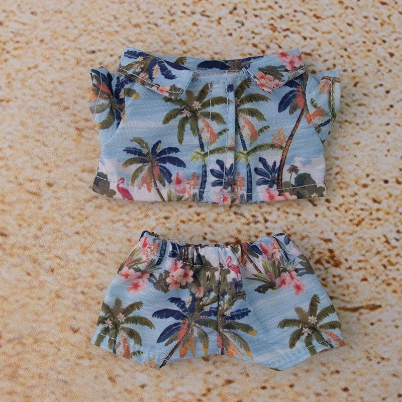 Vêtements pour bébé Labubu, maillot de basket-ball 17 cm, ensemble de vêtements Labubu, cadeau DIY