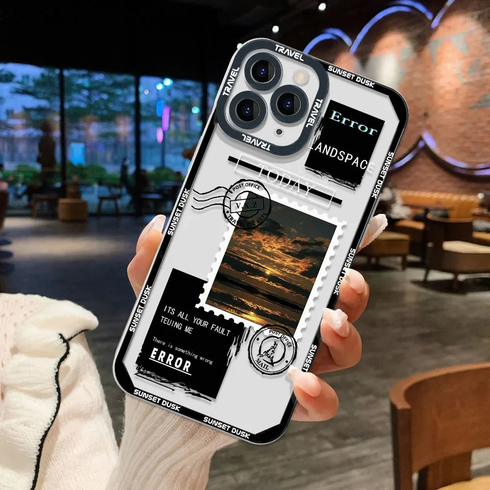 Funda para teléfono con corazón de amor