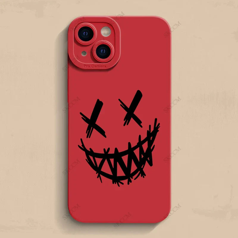 Smiling Devil Phone Case For iPhone