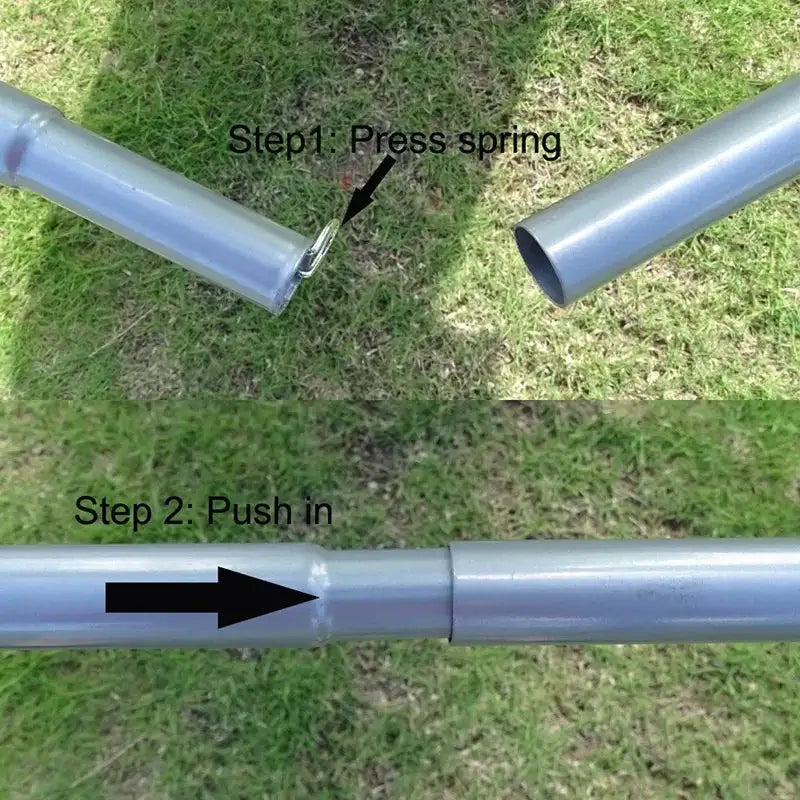 4x3m 3x3m Awning Waterproof Tarp Tent Shade Ultralight Garden Canopy Sunshade Outdoor Camping Hammock Rain Fly Beach Sun Shelter - Lootquake