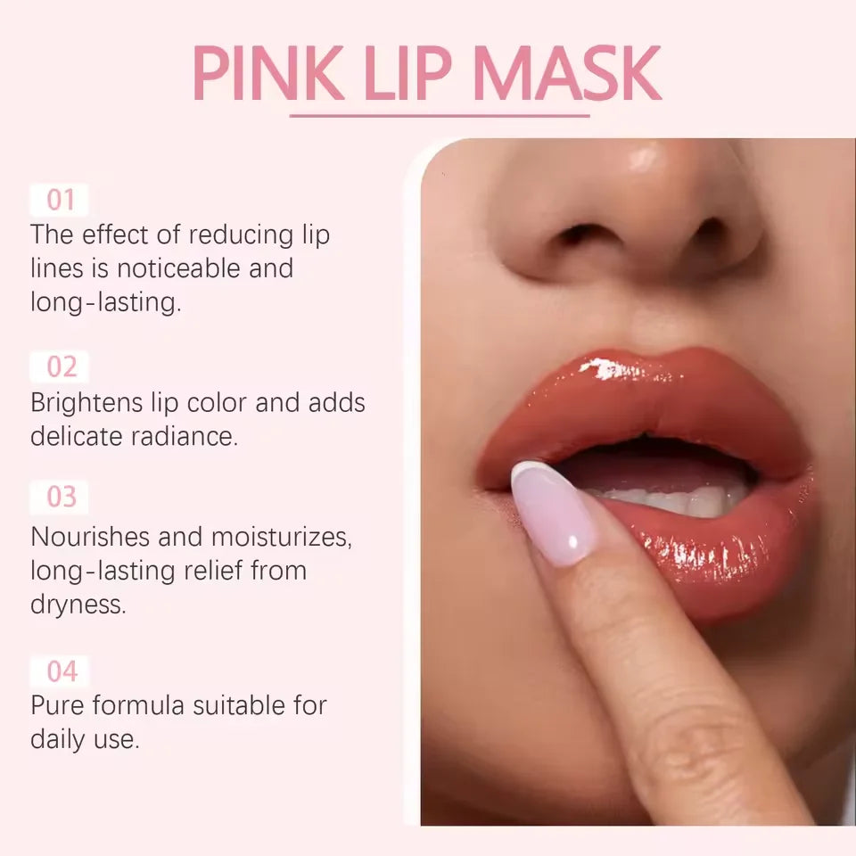 Lip Balm For Remove Dark Lip Moisturizing Lightening Melanin Whitening Plumper Extreme Gloss Pink Lips Skin Care For Men Women