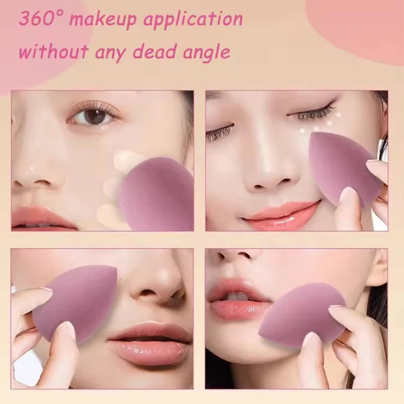 7Pcs Makeup Sponge Cosmetic Puff Foundation Sponges Blender Beauty Egg Powder Puffs Make Up Accessories Women Makeup Tools