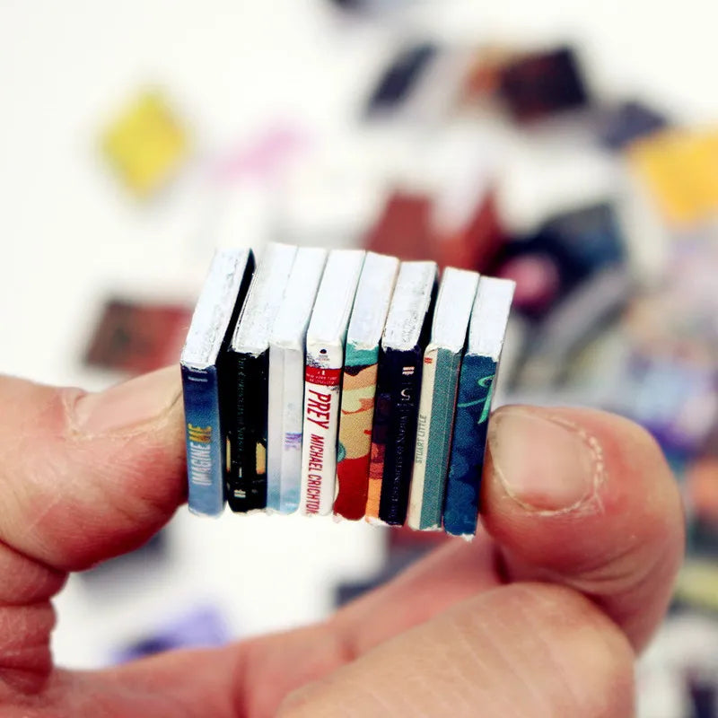 10pcs New Miniature Dollhouse Magazines Books Model for Blyth BJD Doll Accessories - Lootquake