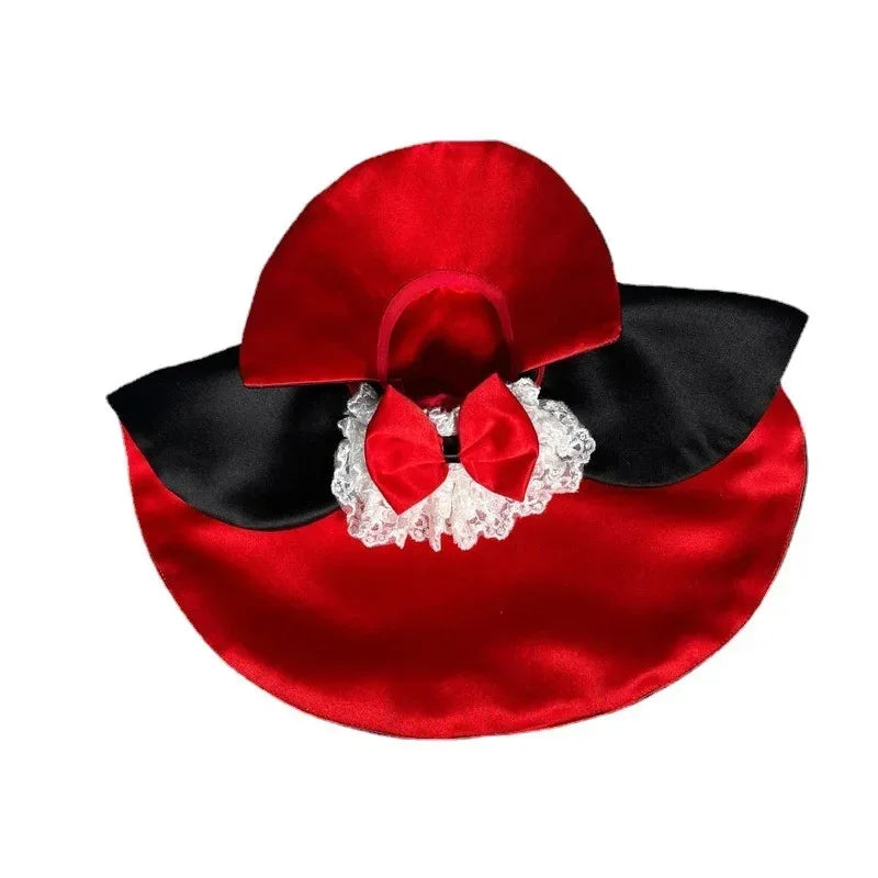 Disfraces de Halloween para mascotas, capa de vampiro para cosplay para perros pequeños, gatos, gatitos, cachorros, ropa kawaii para mascotas, accesorios para gatos, regalo