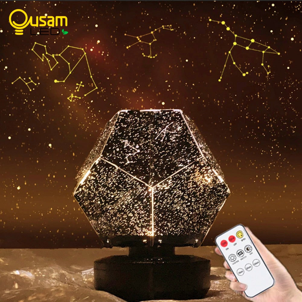 Proyector de luz de galaxia NNEOBA, luces nocturnas, luz de estrella, lámpara espacial recargable para decoración, dormitorio, regalo de Navidad, luz nocturna para niños