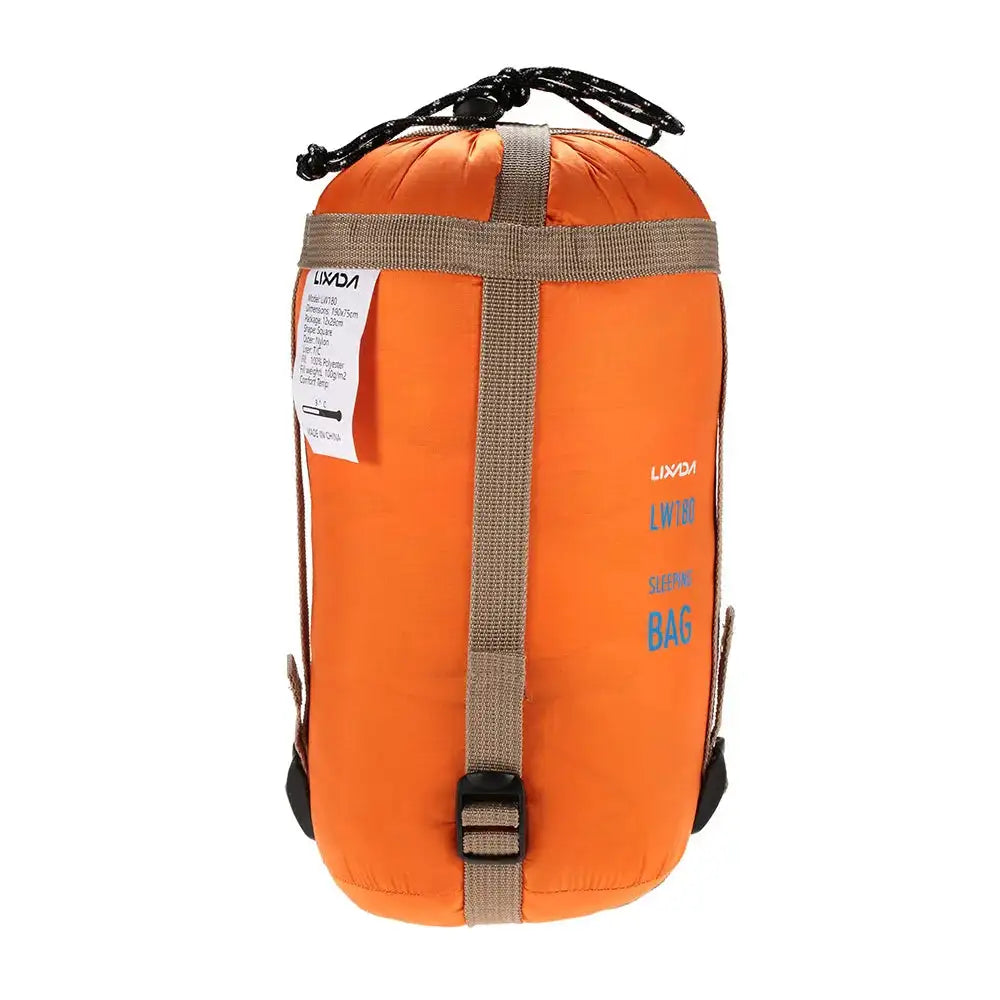 Saco de dormir portátil para exteriores Lixada de 190 x 75 cm, para acampar, viajar, senderismo, multifunción, ultraligero, 680 g, para mochileros.