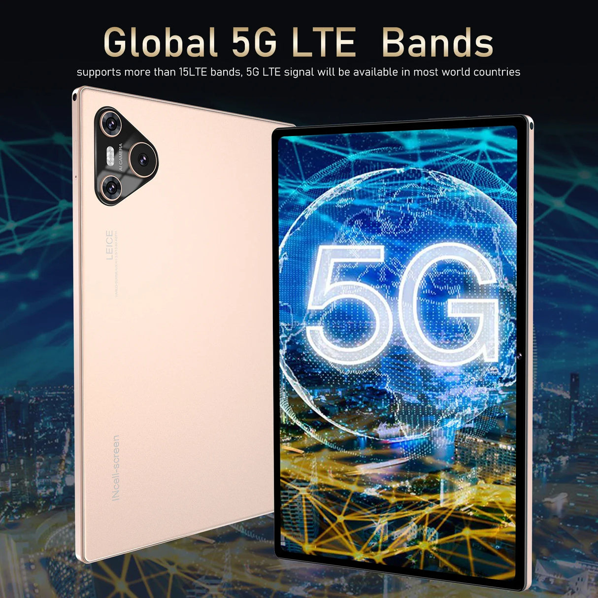 Tablette Pad 9 Pro originale 10,1 pouces Android 13 Snapdragon 8gen2 Global 16 Go + 1024 Go 10 000 mAh 5G Double SIM Wi-Fi Écran HD