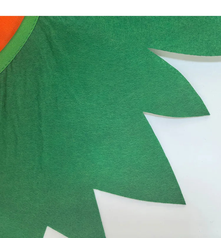 Halloween Party Adult Children's Pumpkin Costume Cloak Girl Pumpkin Shawl Boy Pumpkin Hat Headband Set Holiday Dress Up Cosplay