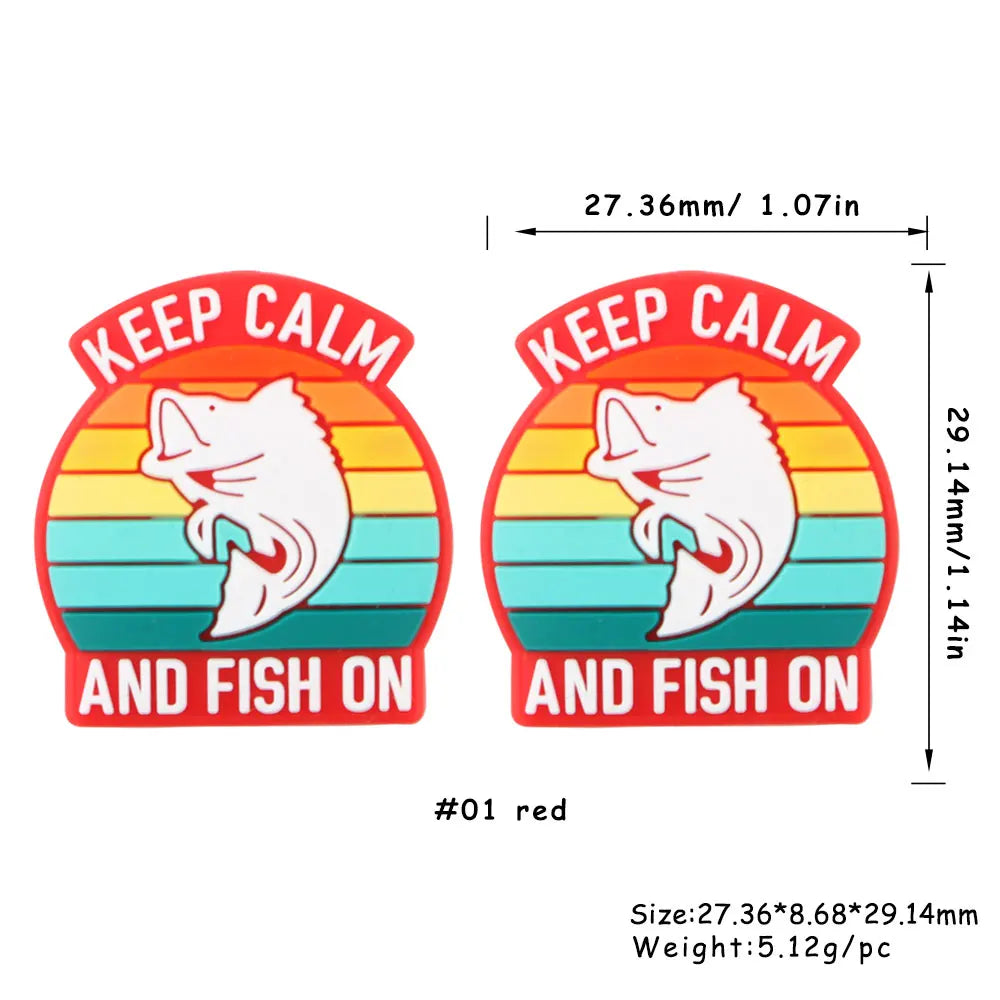 Kovict 5/10Pcs New Focal Silicone Beads Easter Series Bead For Jewelry Making DIY KeyChain Bracelet Necklace Pen Accessories - Lootquake