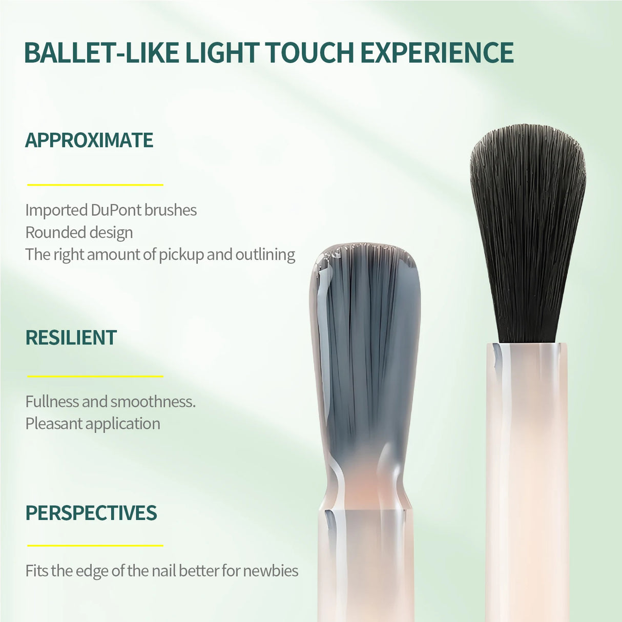 Esmalte de uñas en gel Nailpop profesional, 6 colores translúcidos, UV/LED, remojo, diseño de salón de uñas, color rosa nude, 1/6 unidades