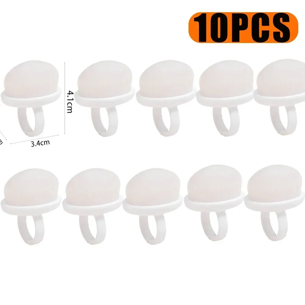 Cepillo profesional para polvo de uñas, cepillo para arte de uñas, herramienta de limpieza para quitar esmalte de gel, pinceles de maquillaje de belleza, accesorios de manicura