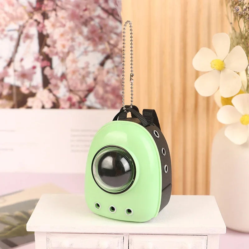 Sac à dos en toile pour poupée Labubu, accessoire de simulation pour animaux de compagnie, pour poupées de 15/17 cm