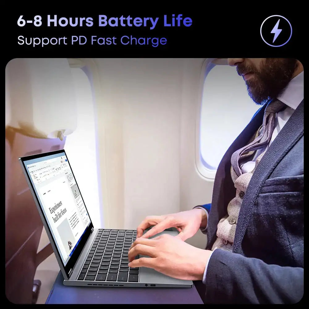 CHUWI FreeBook Laptop i3-1215U / N100 Processor 13.5" IPS Screen 2 In 1 Laptop Tablet PC 12GB RAM 512GB SSD Support Stylus - Lootquake