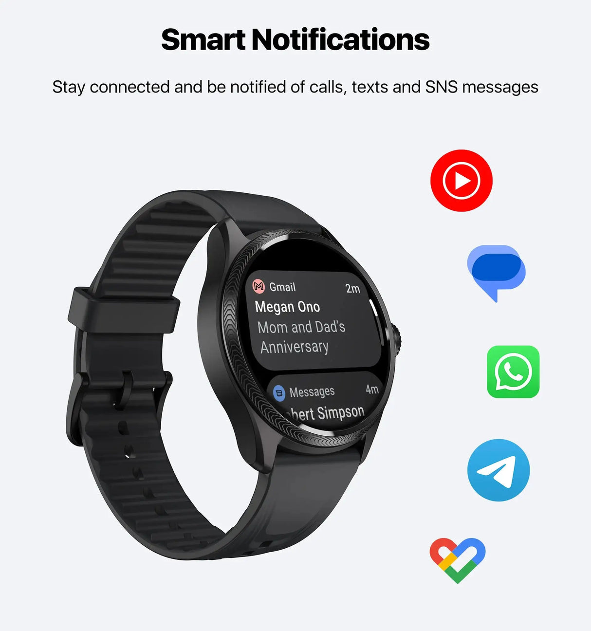 TicWatch Pro 5 Enduro Wear OS Smartwatch for Men 90Hrs Battery 110+ Workout Modes 7/24 Heart Rate Compass and Android Compatible - Lootquake