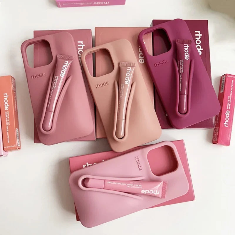 Full Set Rhode Phone Case - Lip Case, Peptide Lip Tint & Gift Box