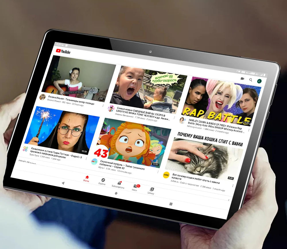 Nouvelle version mondiale : tablette PC 10 pouces, 4 Go de RAM, 64 Go de ROM, Octa Core, double 3G, appels téléphoniques, Wi-Fi, Bluetooth, Google Play, tablettes Android