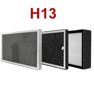 Fresh Air Filter Box for Ventilation System Purification 3 Layers With Hepa And Carbon Filter Suitable Various Ventilation Fans