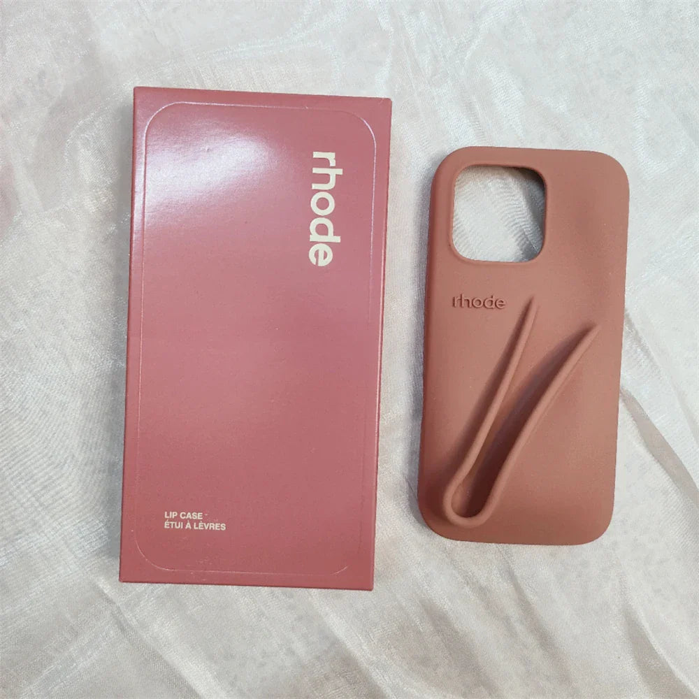 Funda Rhode para iPhone con caja Funda de silicona suave Rhode