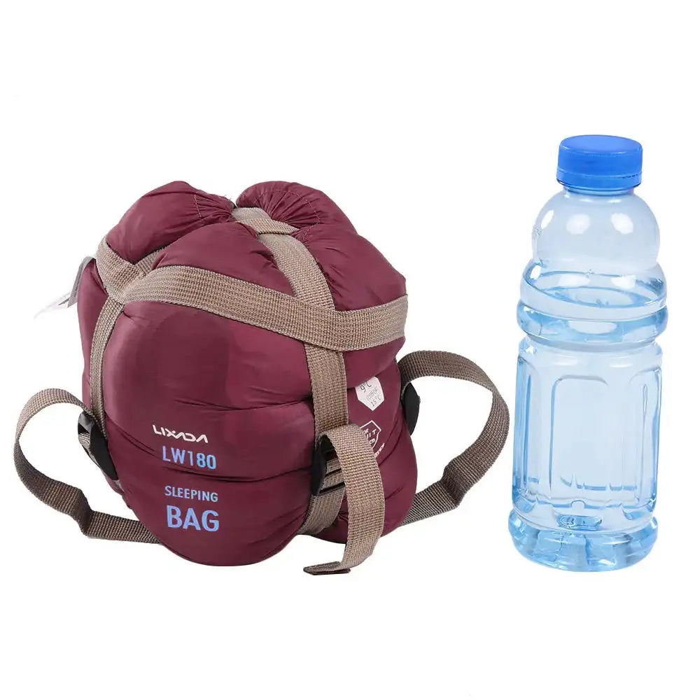 Saco de dormir portátil para exteriores Lixada de 190 x 75 cm, para acampar, viajar, senderismo, multifunción, ultraligero, 680 g, para mochileros.