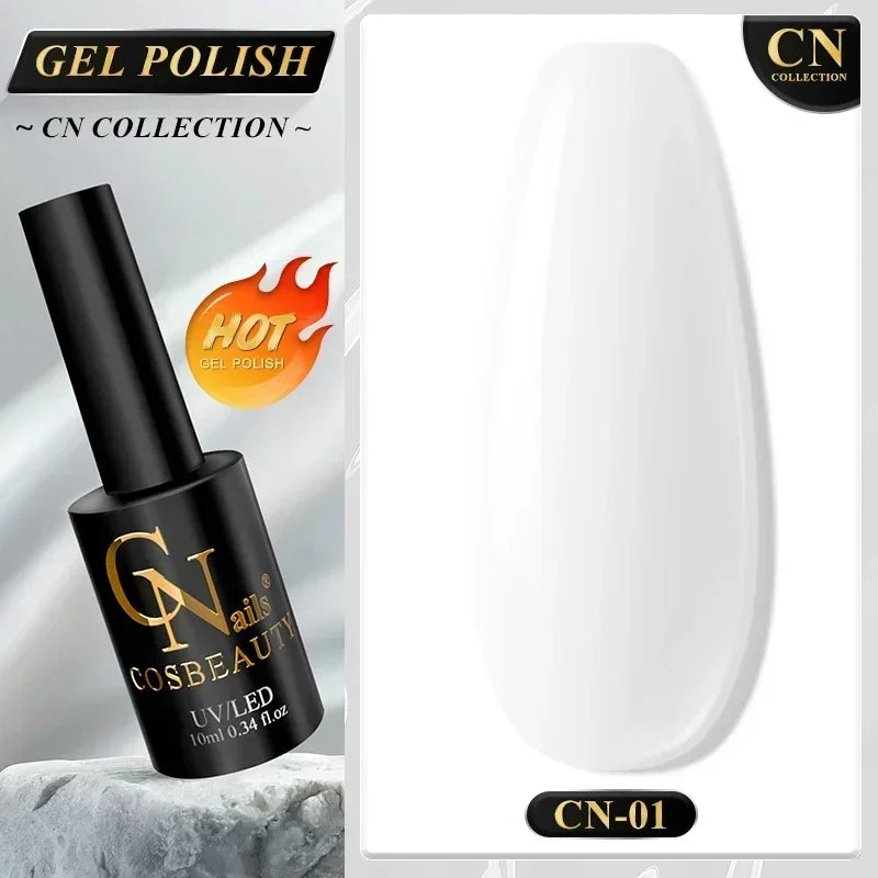 Esmalte de uñas CNails sin necesidad de limpiar, capa superior de gel transparente, capa base de gel, barniz de secado rápido, capa superior UV/LED, accesorios para decoración de uñas, esmalte de uñas mate