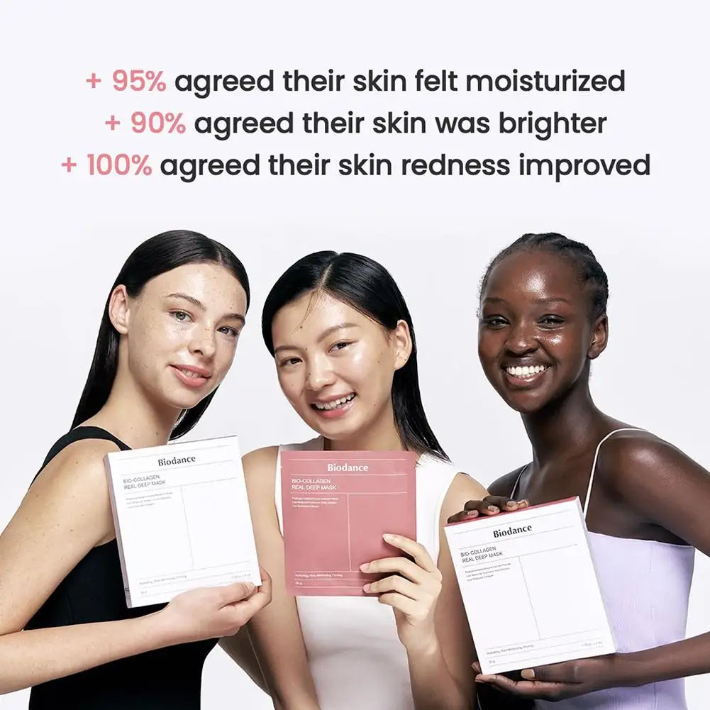 Comprimidos/ampollas de colágeno de algodón, mascarillas faciales con suero, reafirmantes, hidratantes y calmantes, almohadillas tónicas para el cuidado de la piel con biodanza.