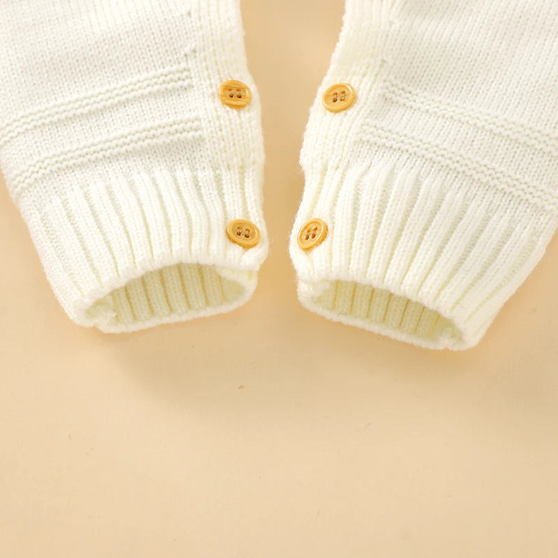 Spring Baby Rompers Long Sleeve Rabbit Knit Newborn Boy Girl Easter Jumpsuits Playsuits One Piece Infant Unisex Overalls Clothes - Lootquake