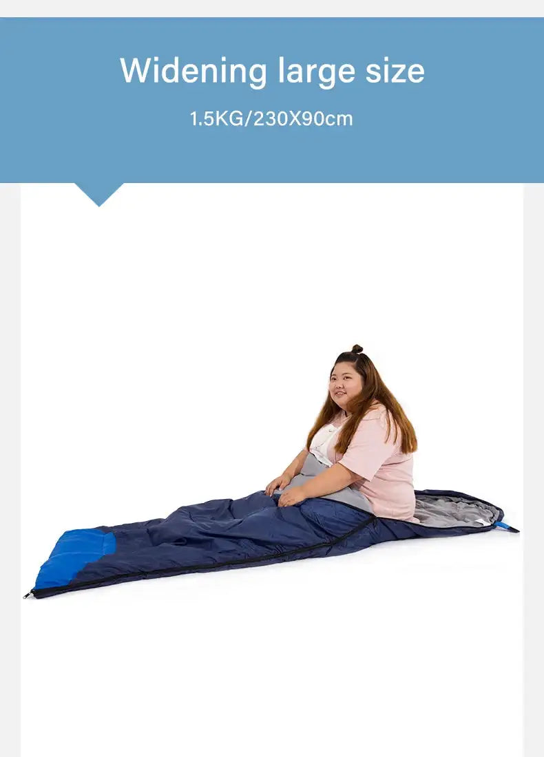 BISINNA Camping Sleeping Bag Ultralight Waterproof Winter Warm Envelope Backpacking Sleeping Bags for Outdoor Traveling Hiking - Lootquake