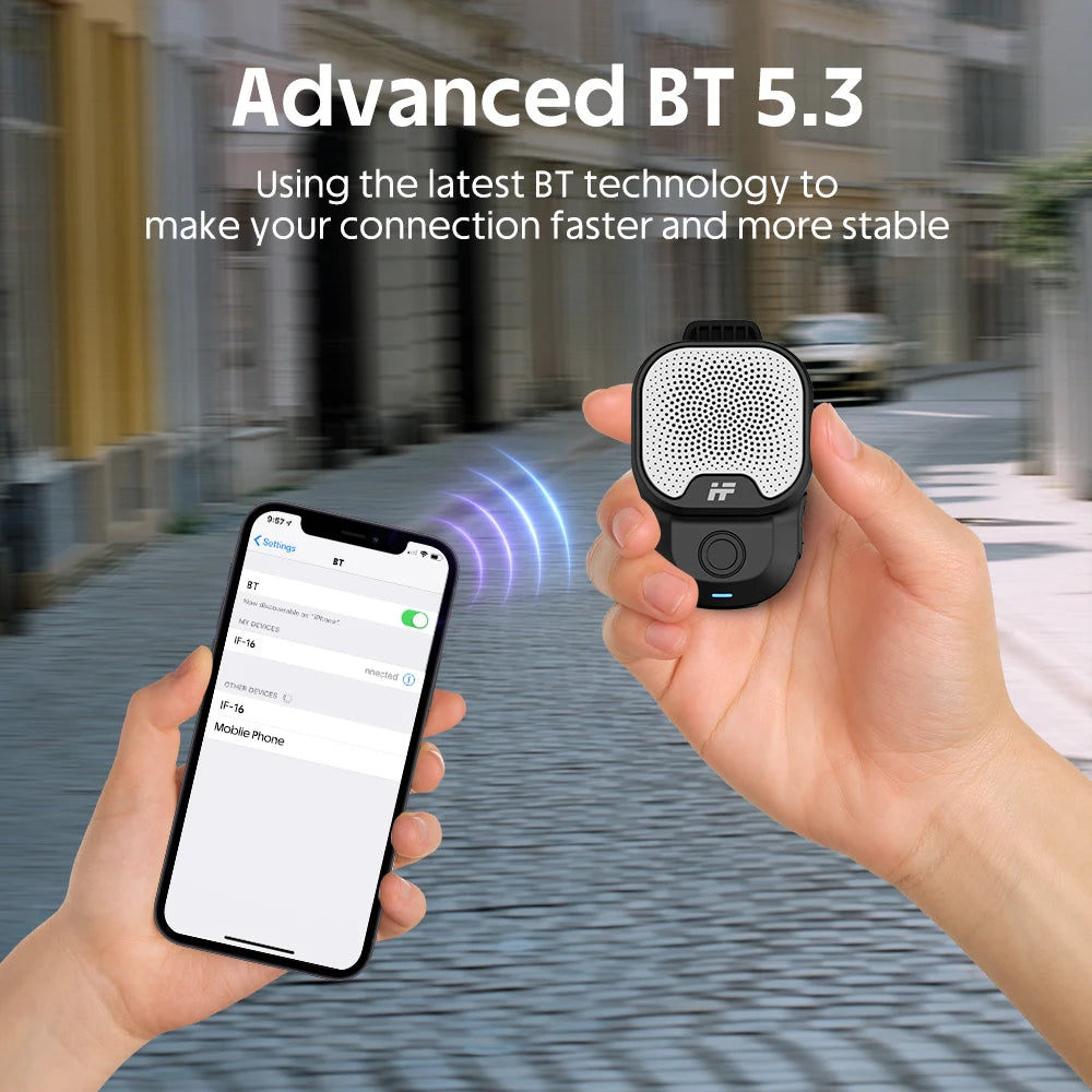 Enceinte Bluetooth AIFA de haute qualité, mini, portable, puissante, sans fil, stéréo, étanche, pour extérieur, fête, sport, vélo