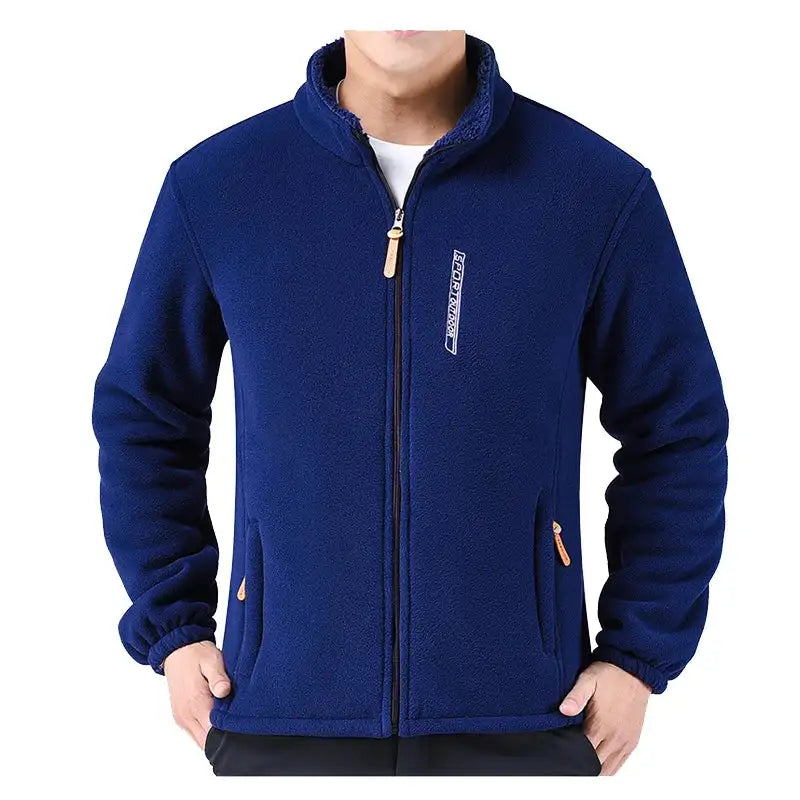 DIMUSI Winter Men's Polartec Jackets Casual Male Outwear Velvet Windbreaker Jackets Mens Soft Fleece Warm Jackets Brand Clothing - Lootquake