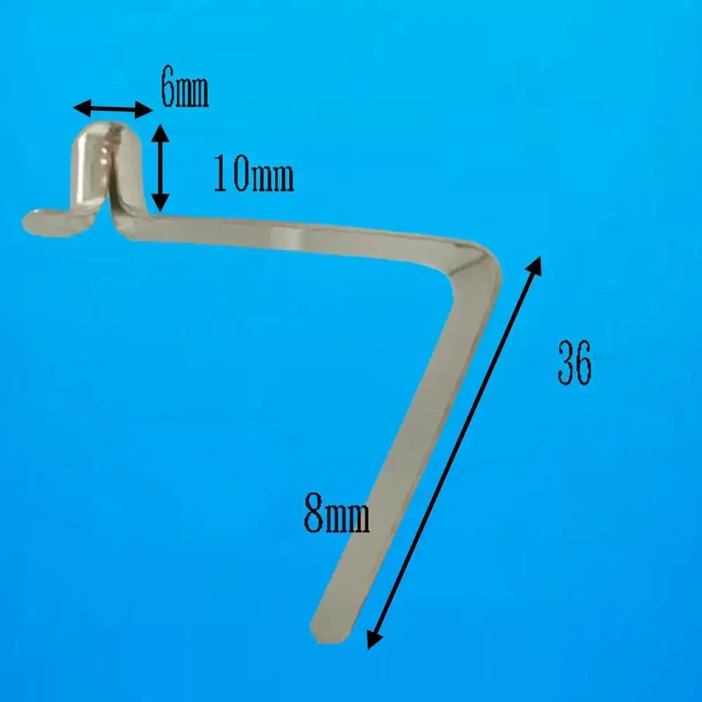 10pcs Spring Clips Locking Tube Pin Push Clip For Tent Pole Kayak Paddle 6mm For Secure Tent Pole Paddle Board Camping Accessory - Lootquake