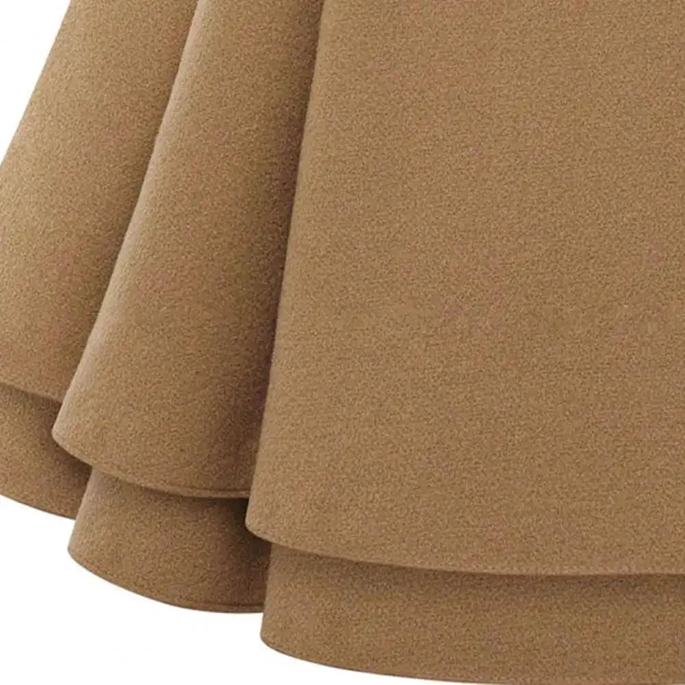 Winter Women's Jacket Windbreaker Warm Plush Thick Clothes Double Breasted Belt Autumn And Winter Korean Style Slim Lapel Coat - Lootquake