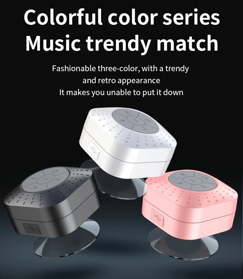 Altavoz Bluetooth inalámbrico, portátil, estéreo, envolvente, subwoofer, para exteriores, minialtavoz Bluetooth pequeño.