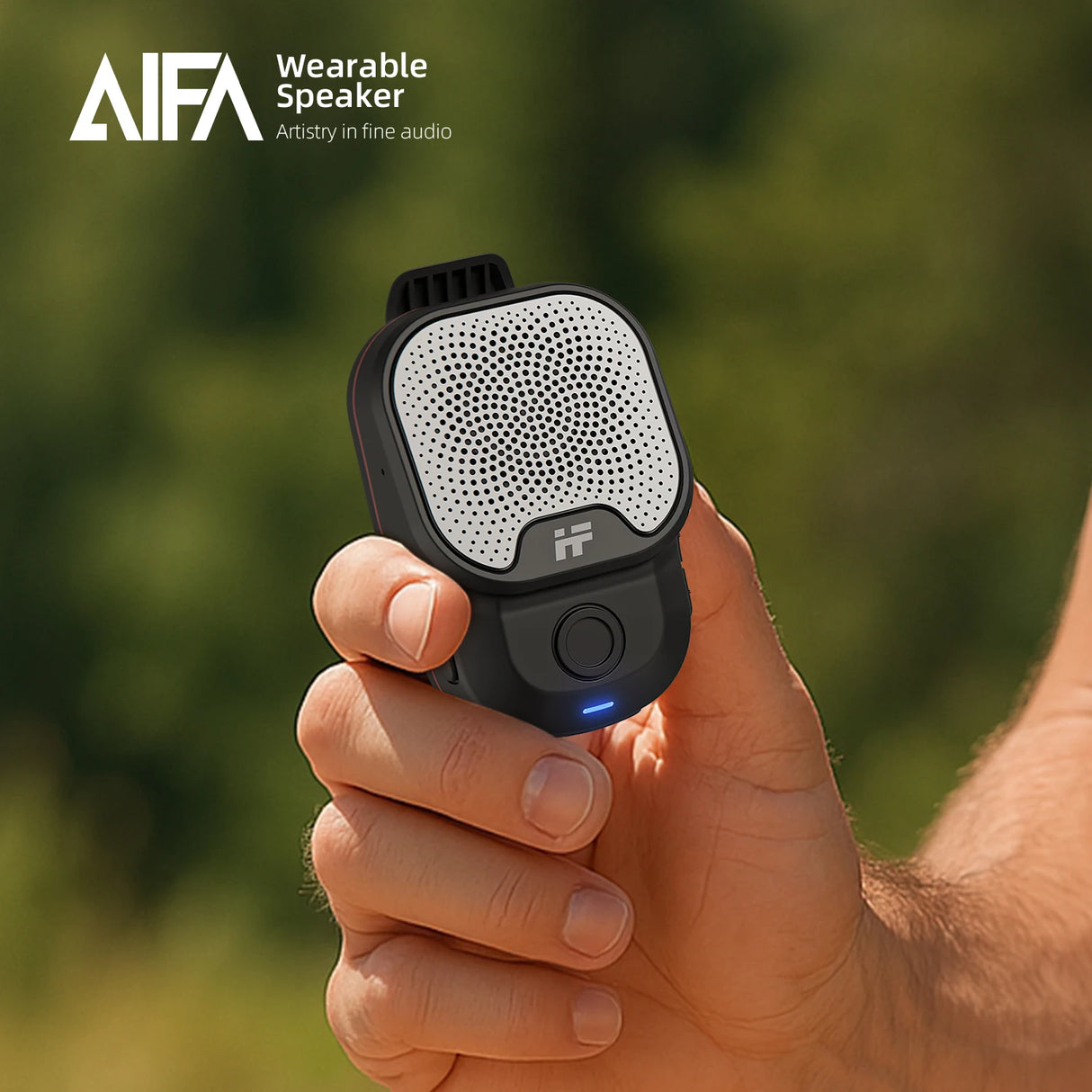 Enceinte Bluetooth AIFA de haute qualité, mini, portable, puissante, sans fil, stéréo, étanche, pour extérieur, fête, sport, vélo