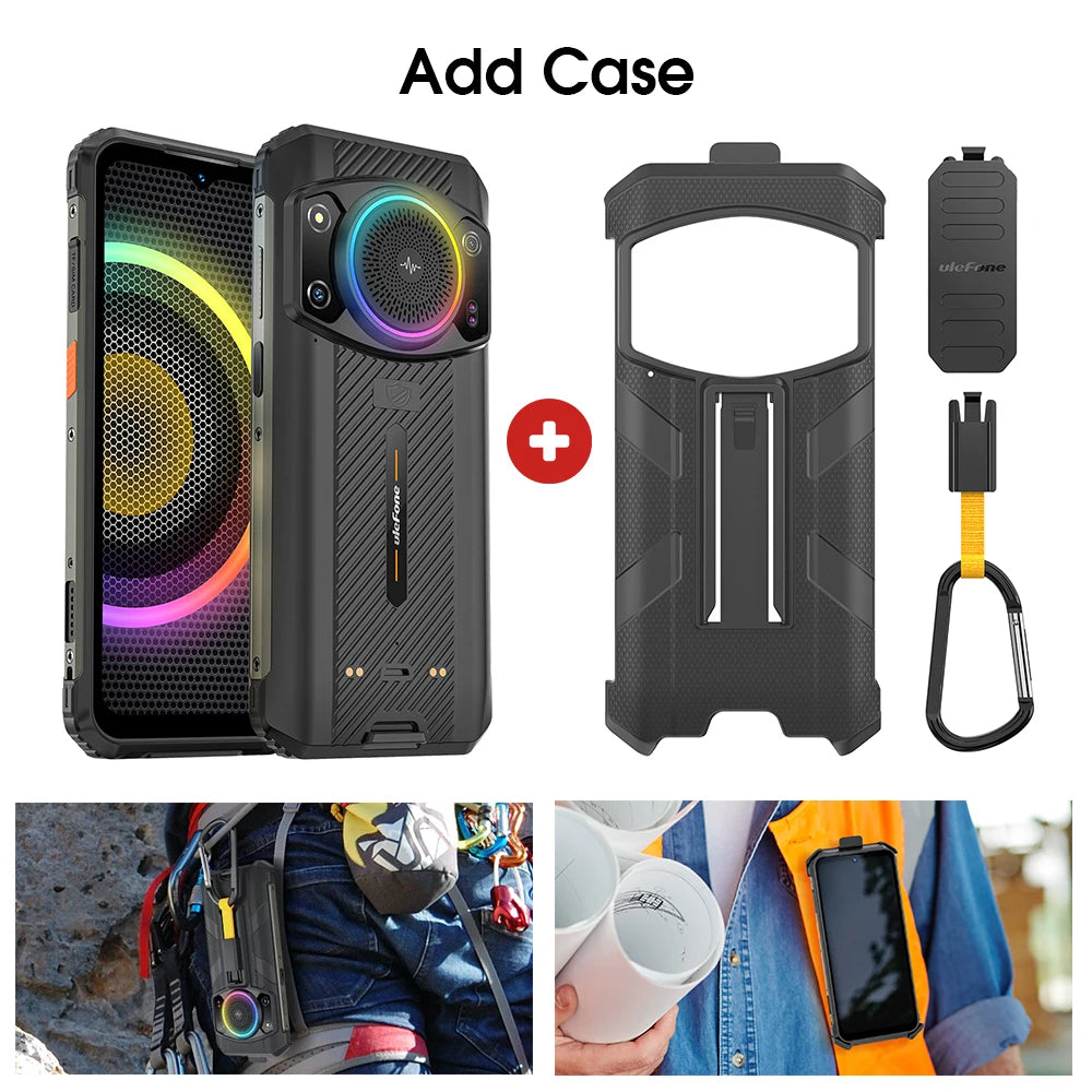Rugged Phone Ulefone Armor 21 16GB RAM 256GB ROM Smartphone Android 13 G99 moblie phone 64MP 9600mAh Global