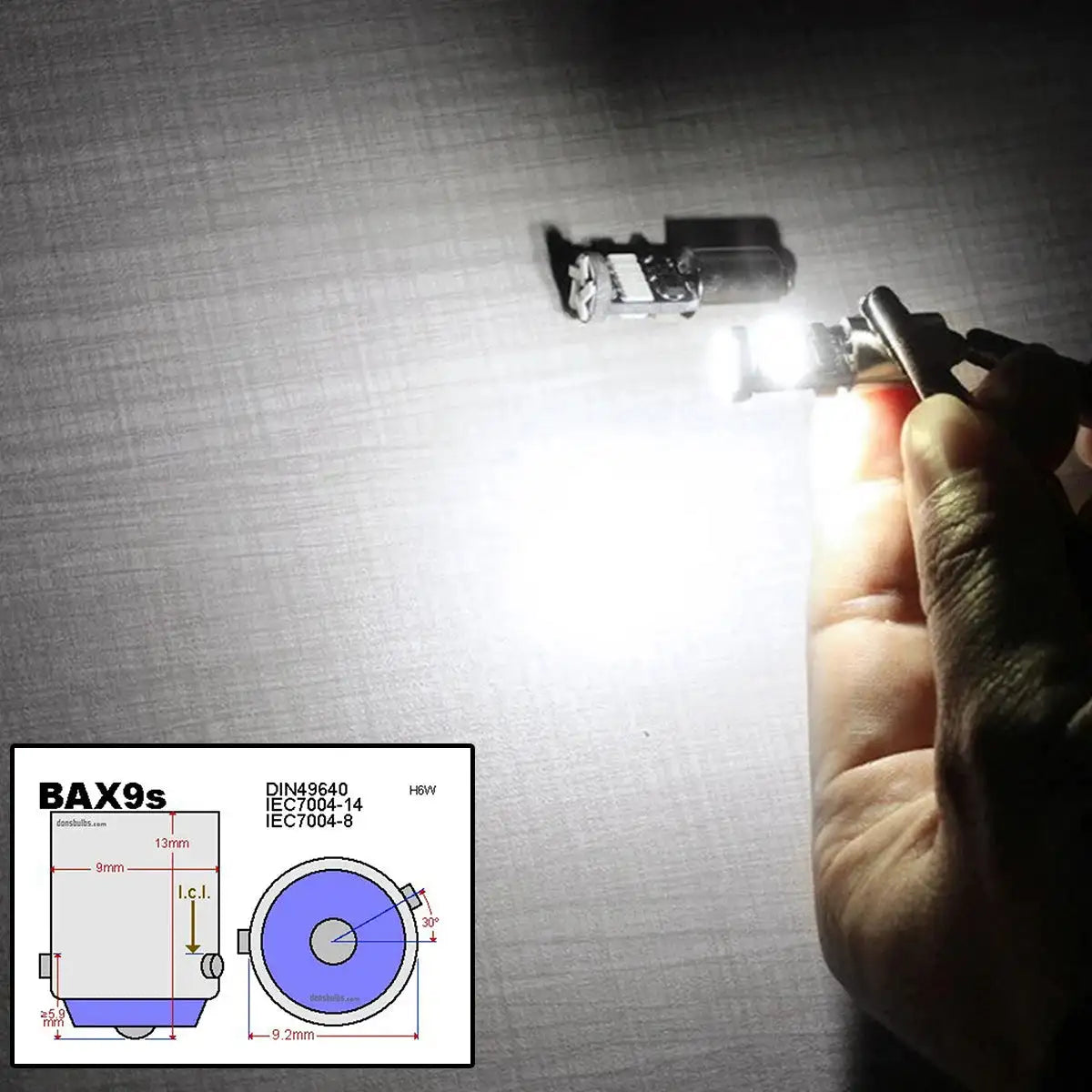 2X FRONT SIDELIGHT SMD LED PARKING LIGHT HEADLAMP BULBS XENON WHITE ERROR FREE FOR F20 F30 F31 F34 H6W BAX9S - Lootquake