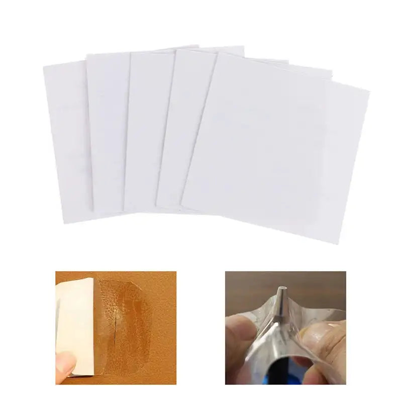 5Pcs Repair Tape TPU Waterproof Transparent Self Adhesive Inflatable Toy Pool Patches Outdoor Tent Jacket Patch Accessories - Lootquake