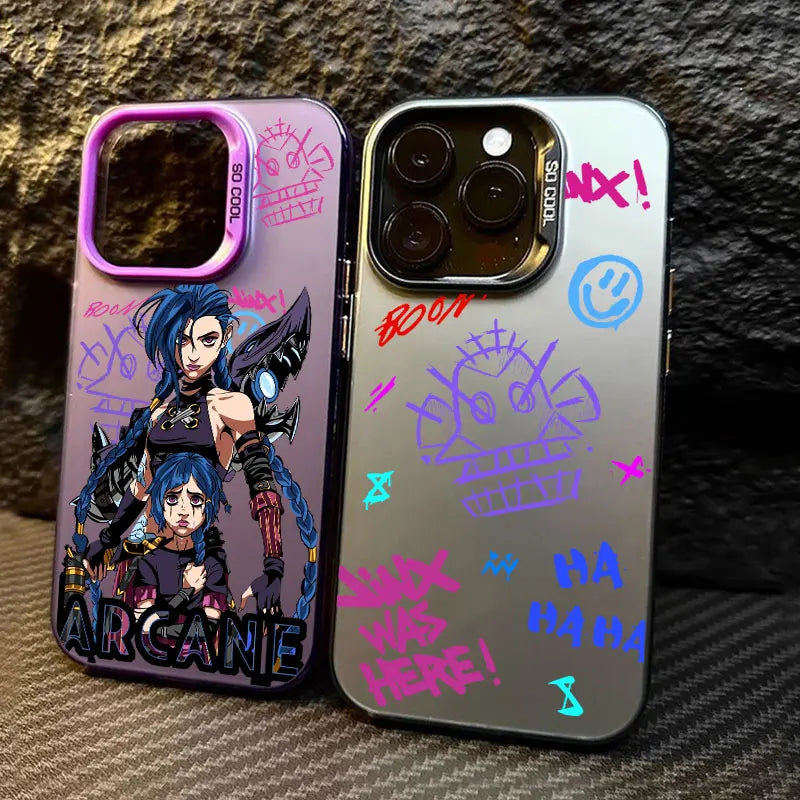 Funda para teléfono Game Arcane Jinxs Ekkos Coque