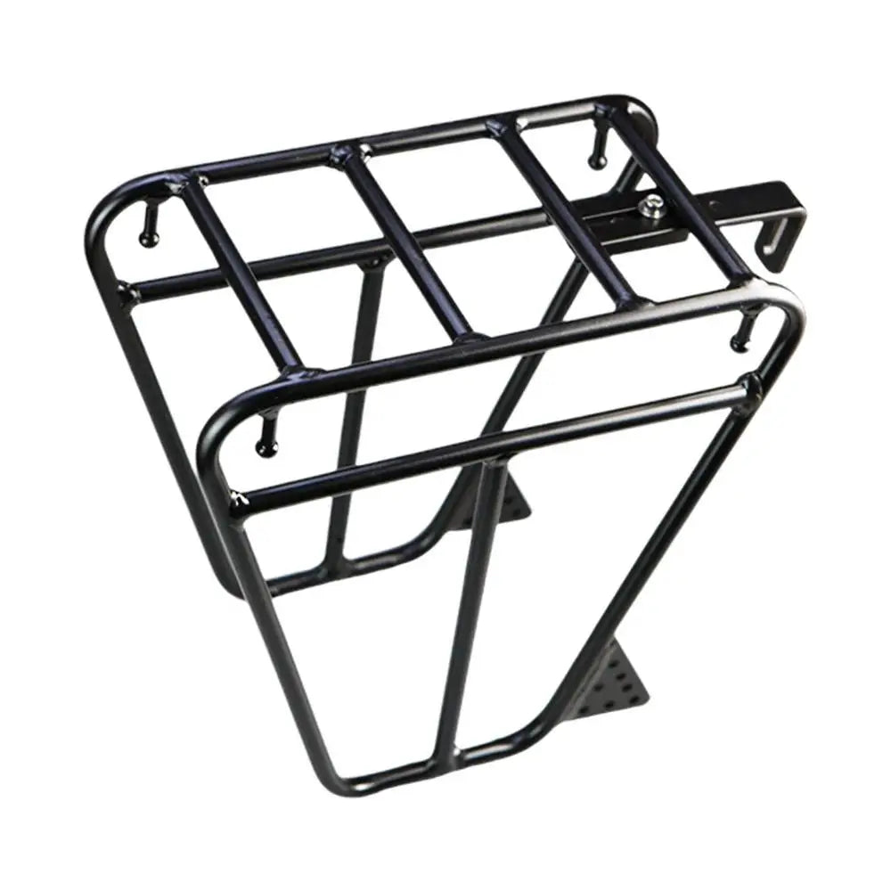 Cycling Cargo Rack Luggage Touring Carrier Racks Front Pannier Rack for Cycling Equipment Stand Footstock for Enhanced Stability