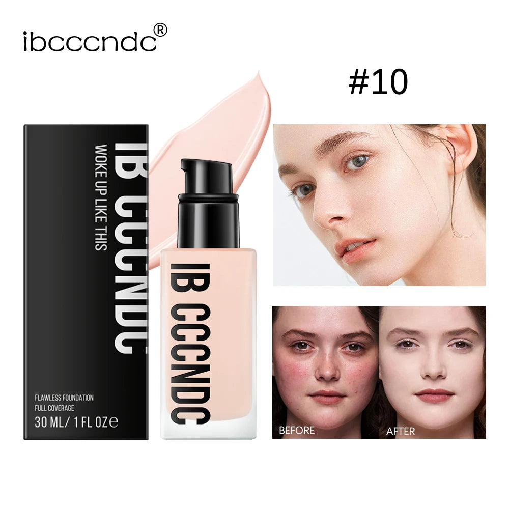 Base de maquillaje de alta cobertura, crema facial, bases cosméticas, maquillaje, resistente al agua, bruma, maquillaje coreano, base de maquillaje CC, BB, completo