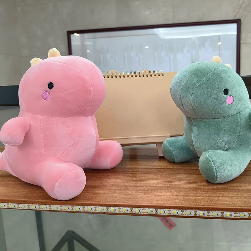 Cute Green Dragon Plush Toy, Stuffed Animal Dinosaur Doll, Christmas Halloween Thanksgiving Day Easter New Year Gift - Lootquake