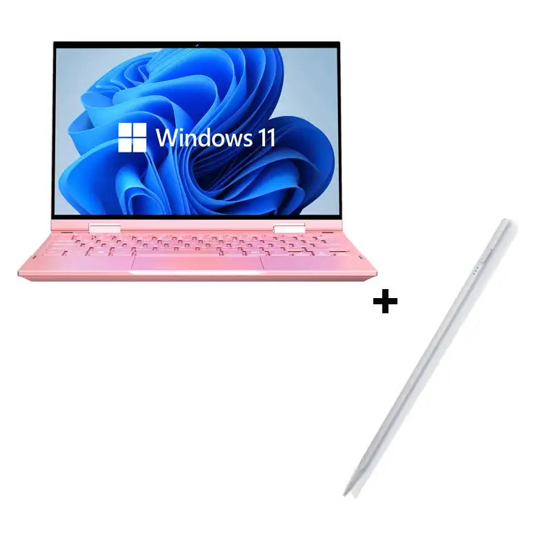 2 in 1 Touch Screen 10.95 Inch 360° Flip Laptop Intel N95 Win 11 Pro 16GB DDR5 2TB SSD Metal for Office Gaming Mini Notebook PC - Lootquake