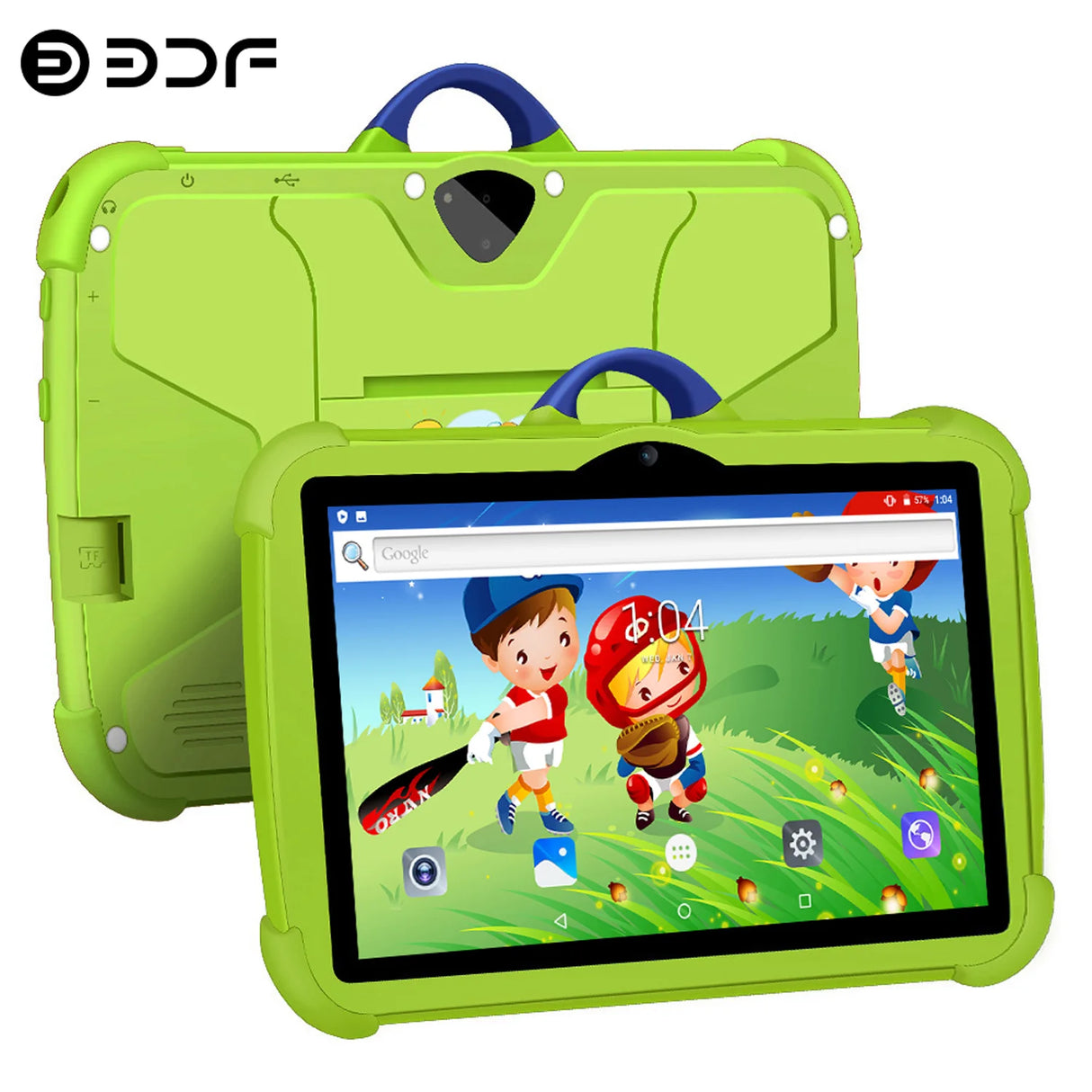Tableta 5G WiFi de 7 pulgadas para niños, nueva tableta educativa de aprendizaje, cuatro núcleos, 4 GB de RAM, 64 GB de ROM, cámaras duales, Android 13, 2025