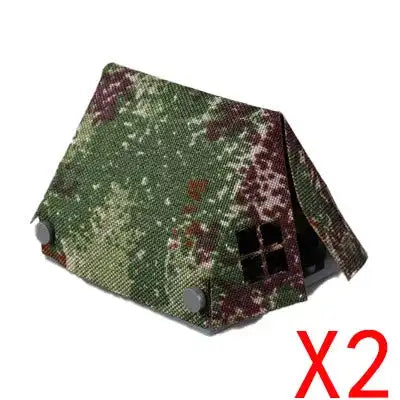 Military Building Blocks Solider Figures Gifts Weapons Tent Bonfire Field Tent Roast Chicken Siege Vehicle Camp Facilities Toys - Lootquake